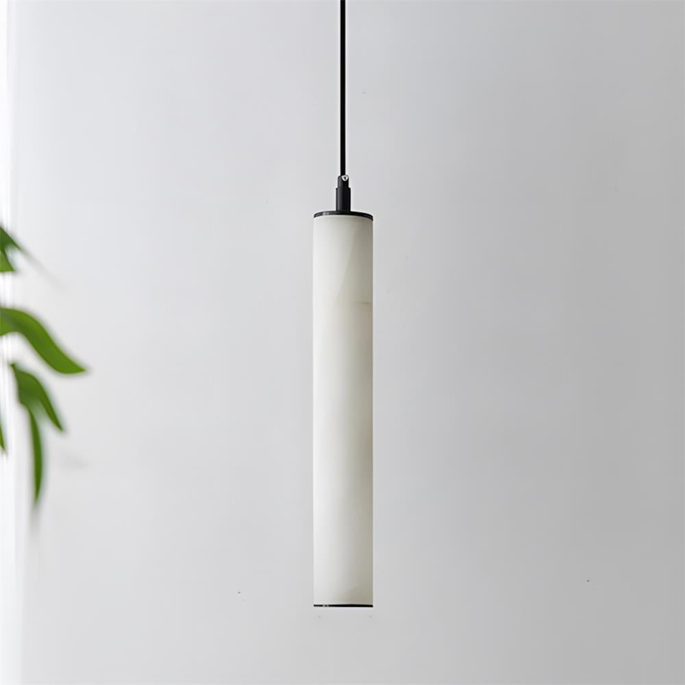 Calder Alabaster Tube Pendant Lamp — product view 10