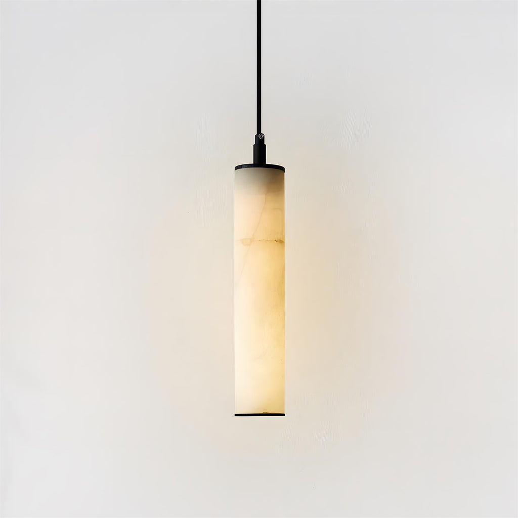 Calder Alabaster Tube Pendant Lamp — product view 13