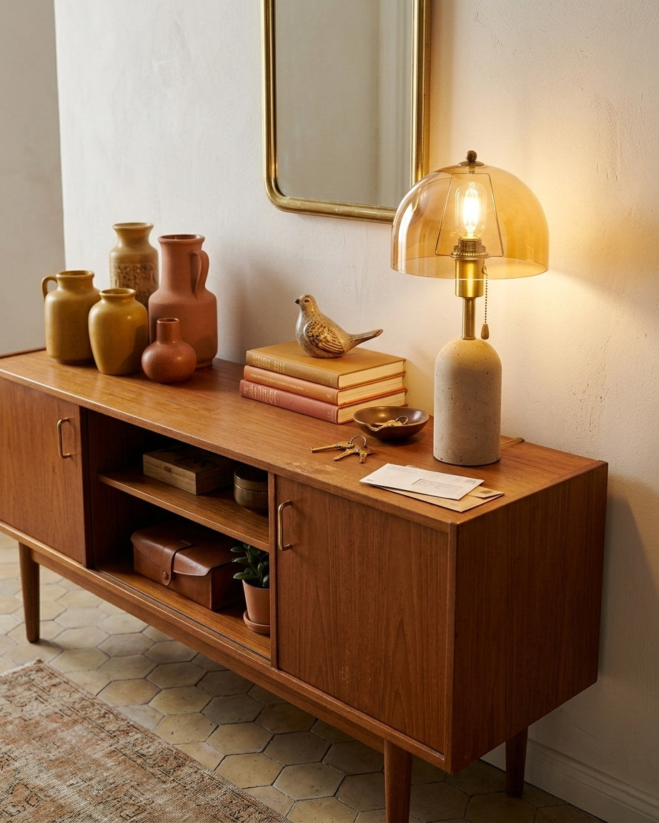 Avero Travertine Table Lamp — product view 5