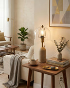 Avero Travertine Table Lamp — product view 7