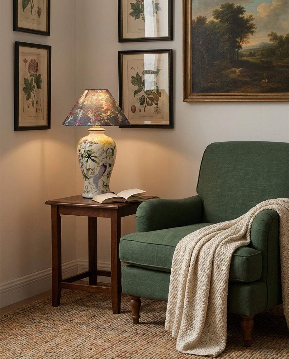 Meadow Muse Fabric Table Lamp — product view 3