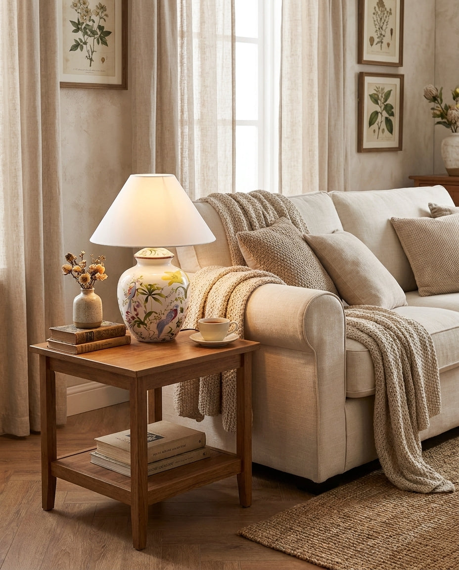 Meadow Muse Fabric Table Lamp — product view 4
