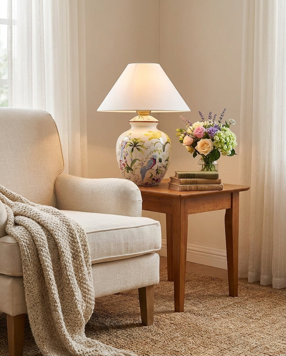 Meadow Muse Fabric Table Lamp — product view 11