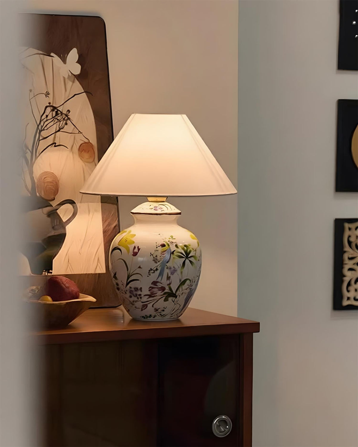 Meadow Muse Fabric Table Lamp — product view 12