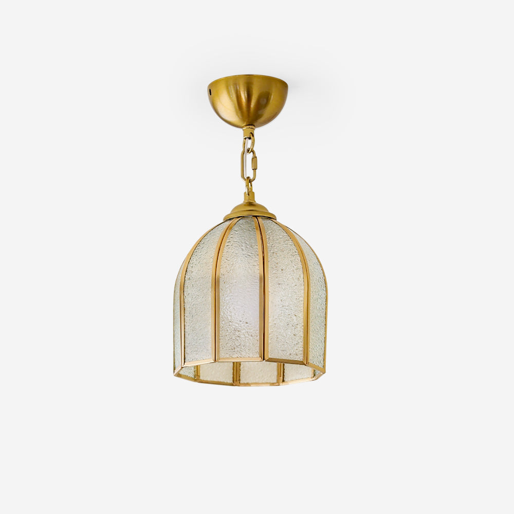 Moire Glass Ceiling Lamp — product view 1