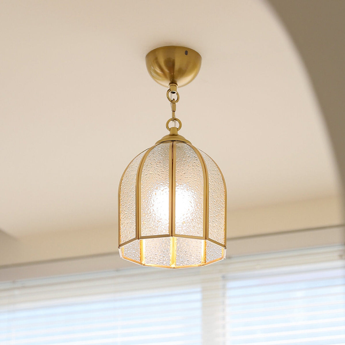 Moire Glass Ceiling Lamp — product view 10
