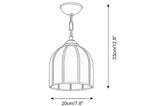 Moire Glass Ceiling Lamp — product detail 12