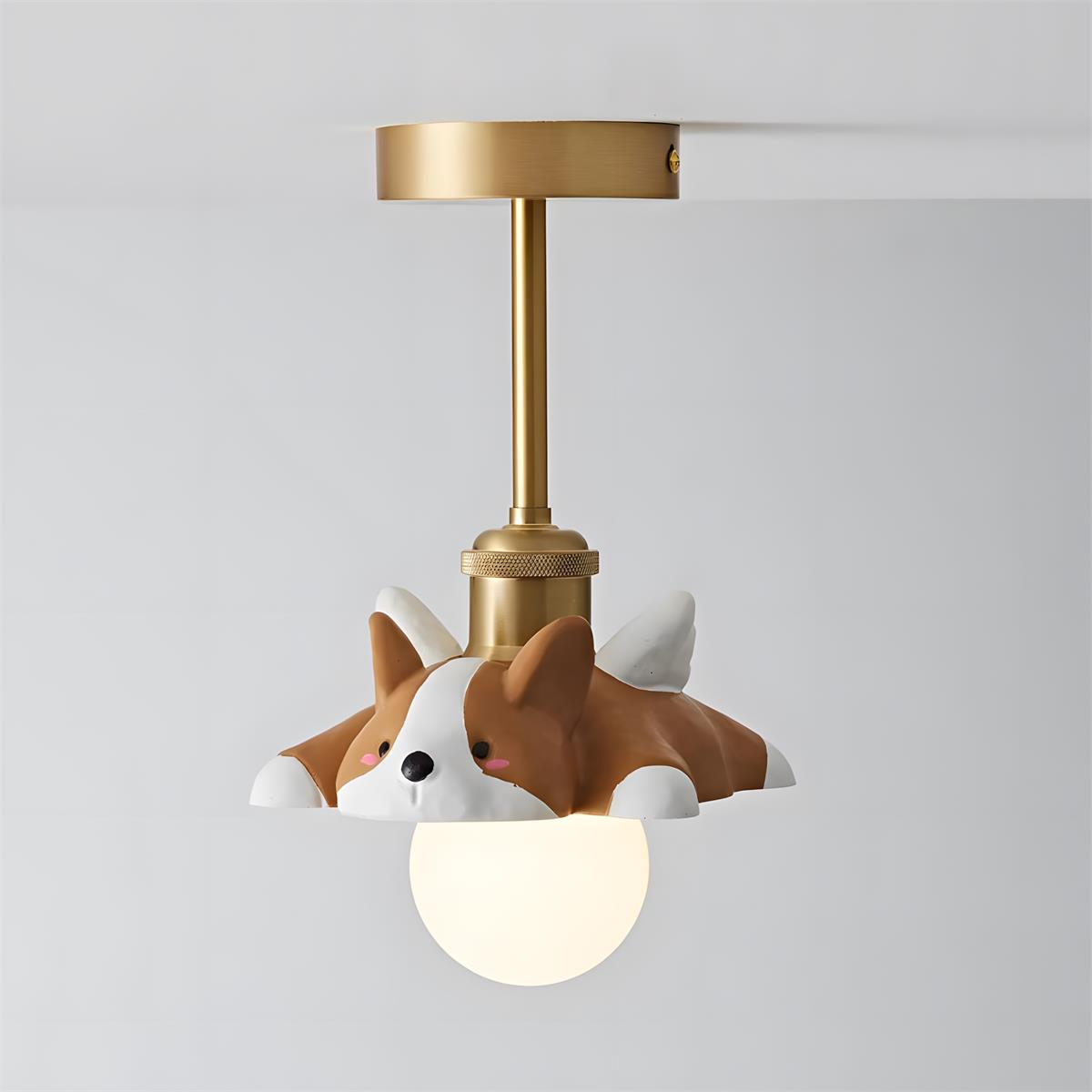 Dreamy Paws Metal Ceiling Lamp — product view 12