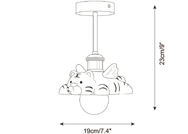 Dreamy Paws Metal Ceiling Lamp — product detail 14