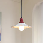 Berry Fluted Metal Pendant Lamp — product view 9
