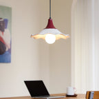 Berry Fluted Metal Pendant Lamp — product view 10