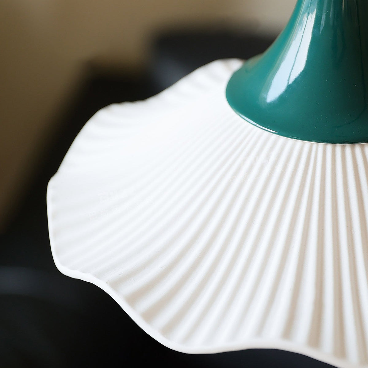 Berry Fluted Metal Pendant Lamp — product view 12
