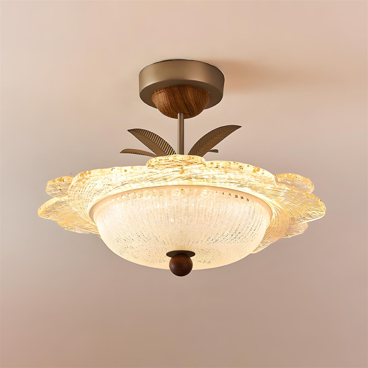 Bellmora Wood Ceiling Lamp — product view 2