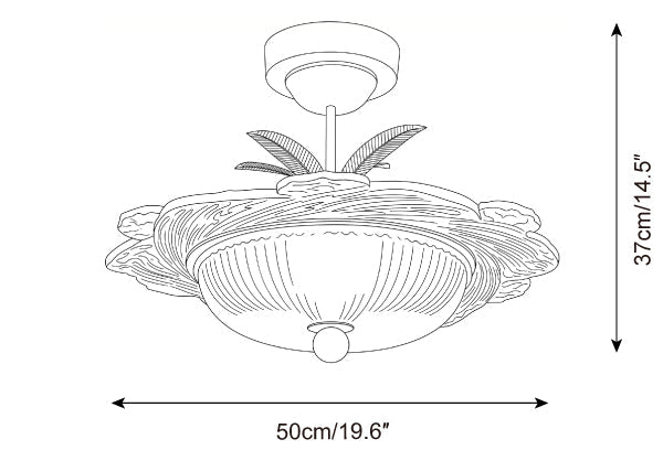 Bellmora Wood Ceiling Lamp — product detail 15
