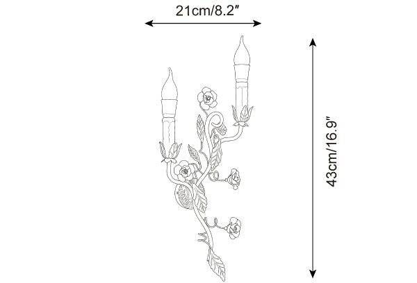 Carmelia Metal Wall Lamp — product detail 14