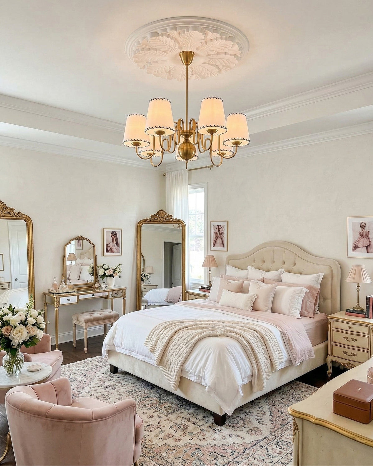 Lucienne Metal Chandelier — product view 3