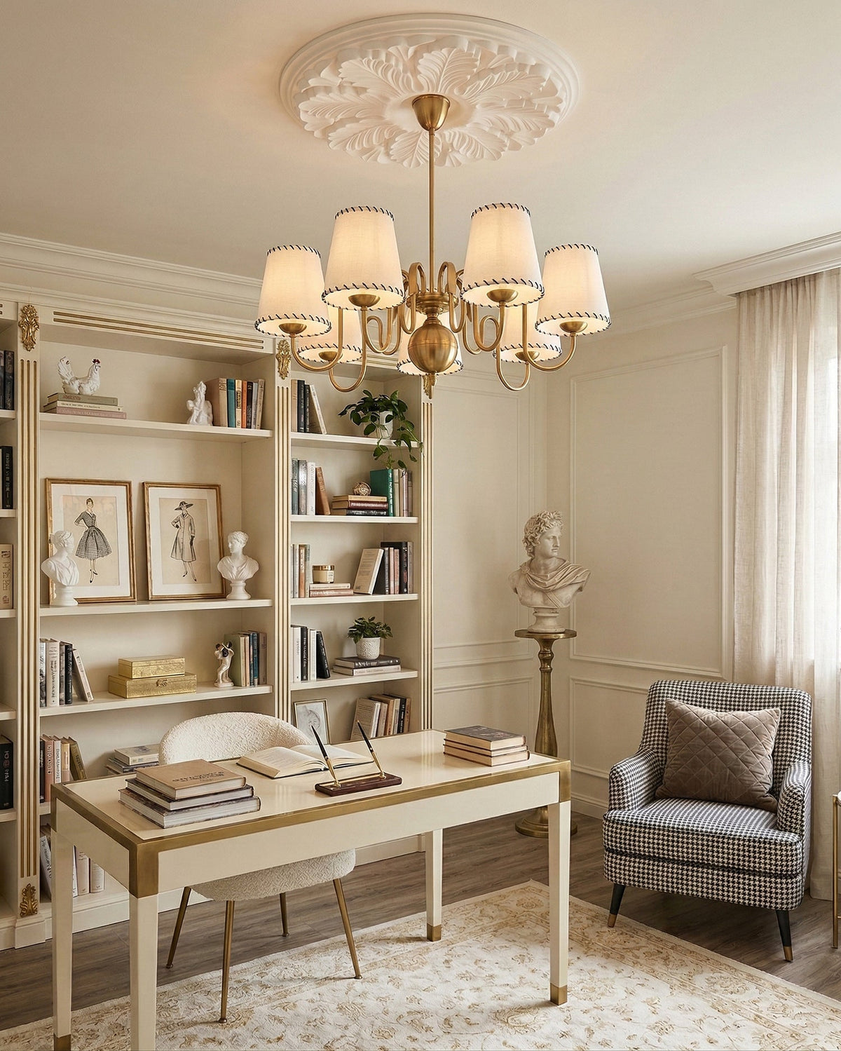Lucienne Metal Chandelier — product view 6