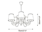 Lucienne Metal Chandelier — product detail 14
