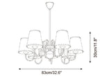 Lucienne Metal Chandelier — product detail 15