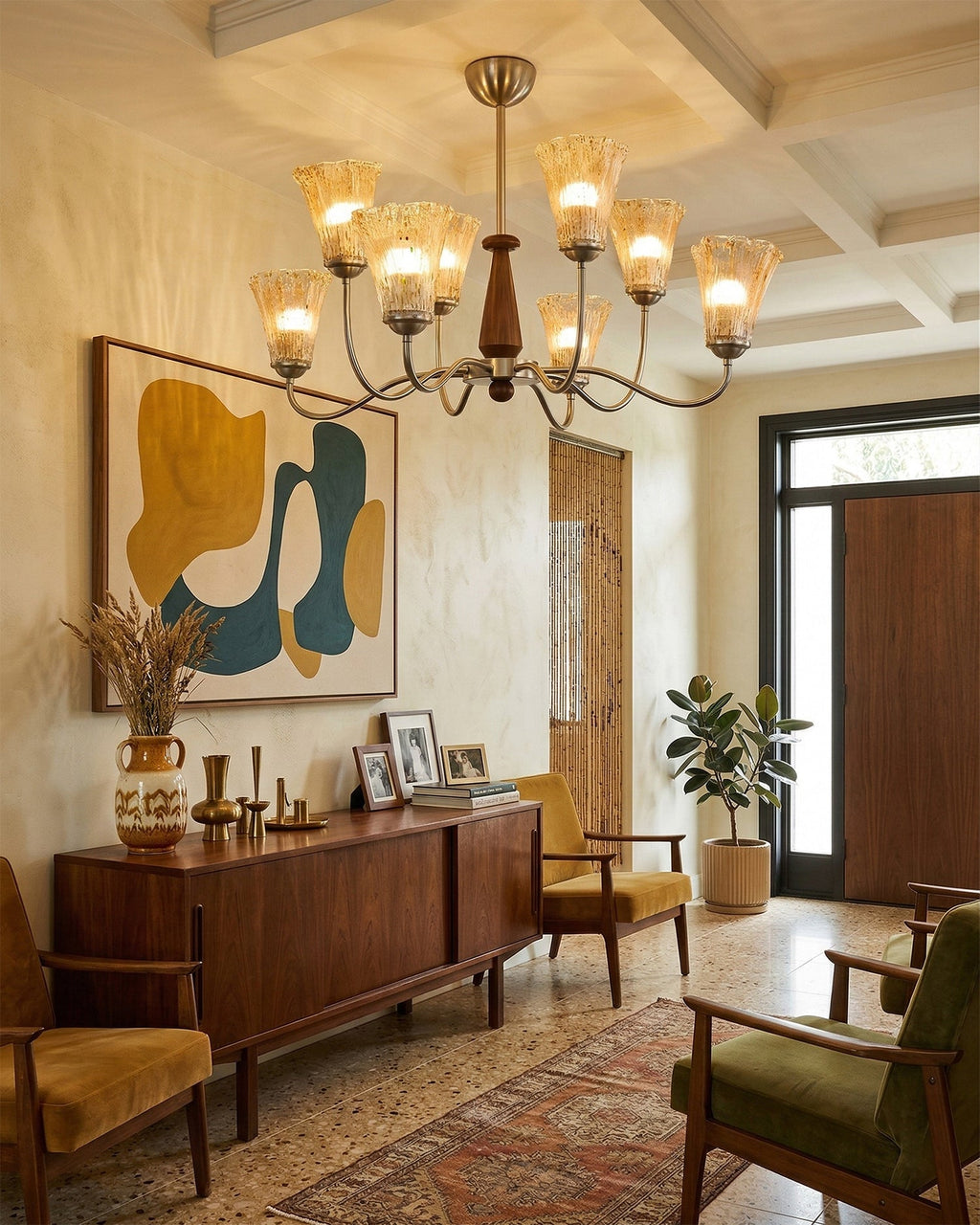 Selmora Glass Chandelier — product view 5
