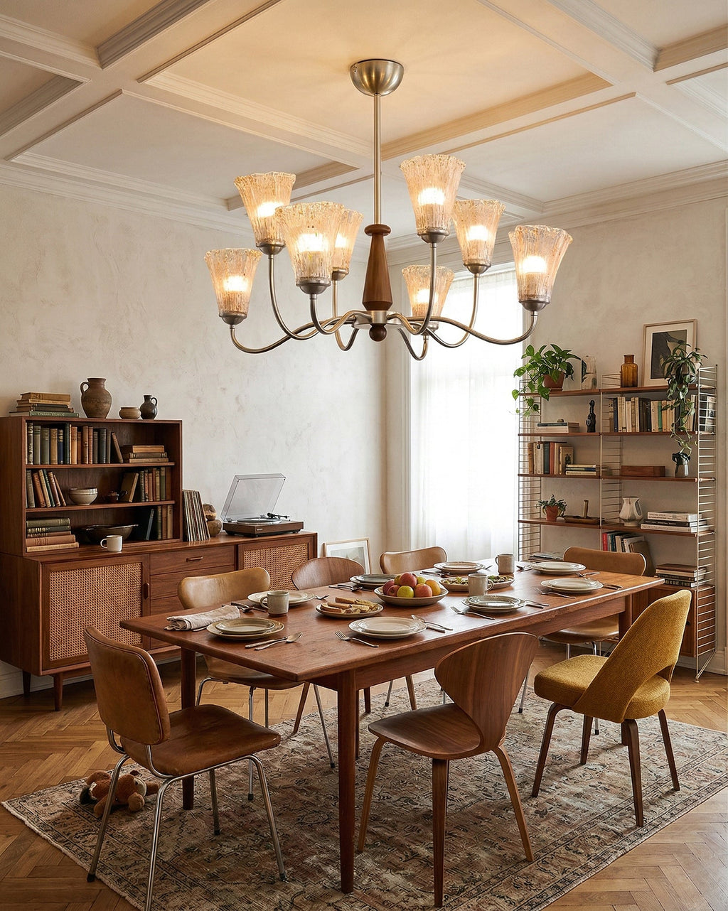 Selmora Glass Chandelier — product view 6