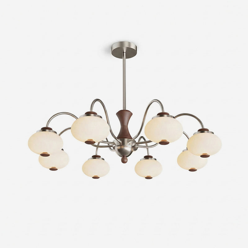 Halden Wood Chandelier — product view 1