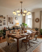 Halden Wood Chandelier — product view 5