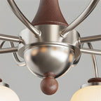Halden Wood Chandelier — product view 12