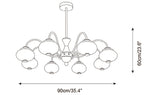Halden Wood Chandelier — product detail 14