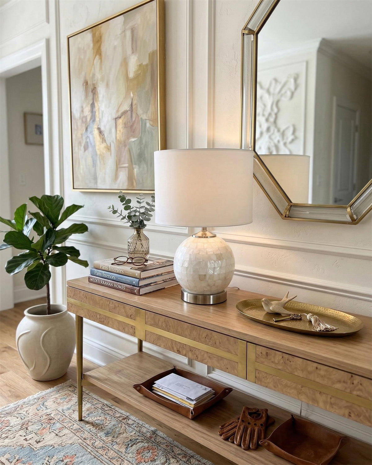 Perlina Metal Table Lamp — product view 4