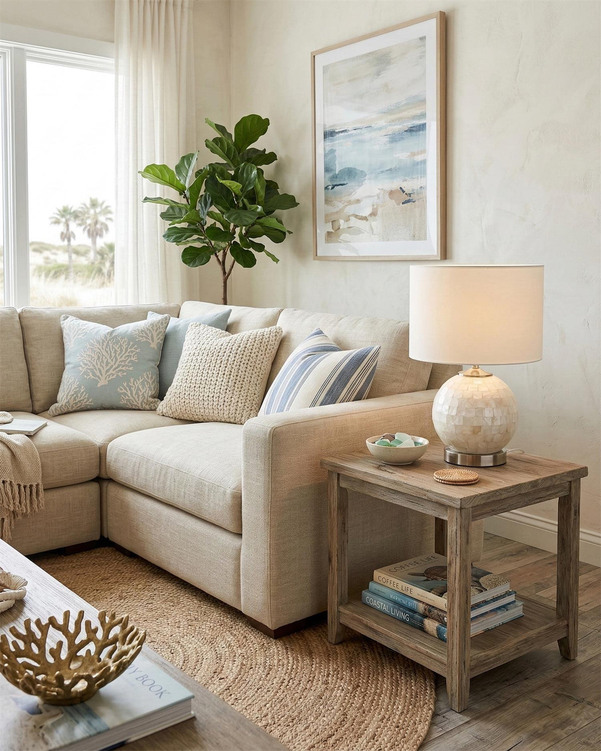 Perlina Metal Table Lamp — product view 6