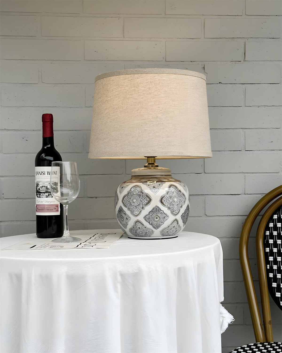 Talora Metal Table Lamp — product view 11