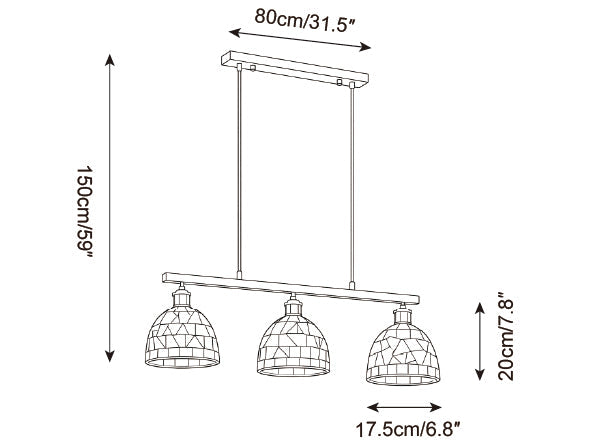 Lomira Glass Pendant Lamp — product detail 33
