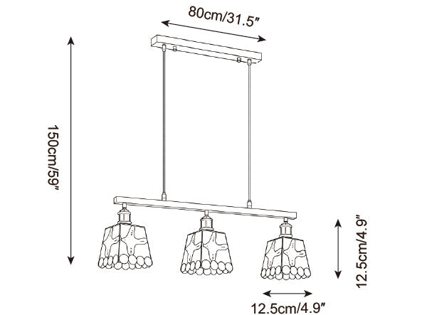 Lomira Glass Pendant Lamp — product detail 37