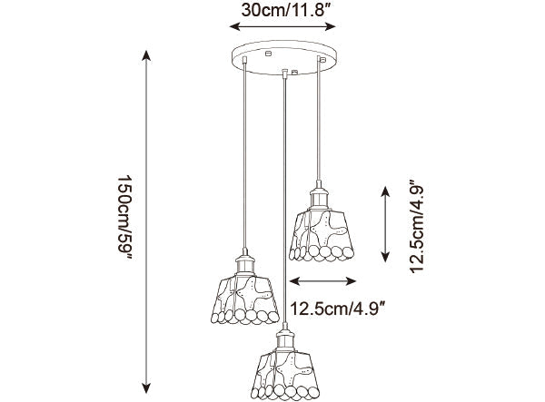 Lomira Glass Pendant Lamp — product detail 38