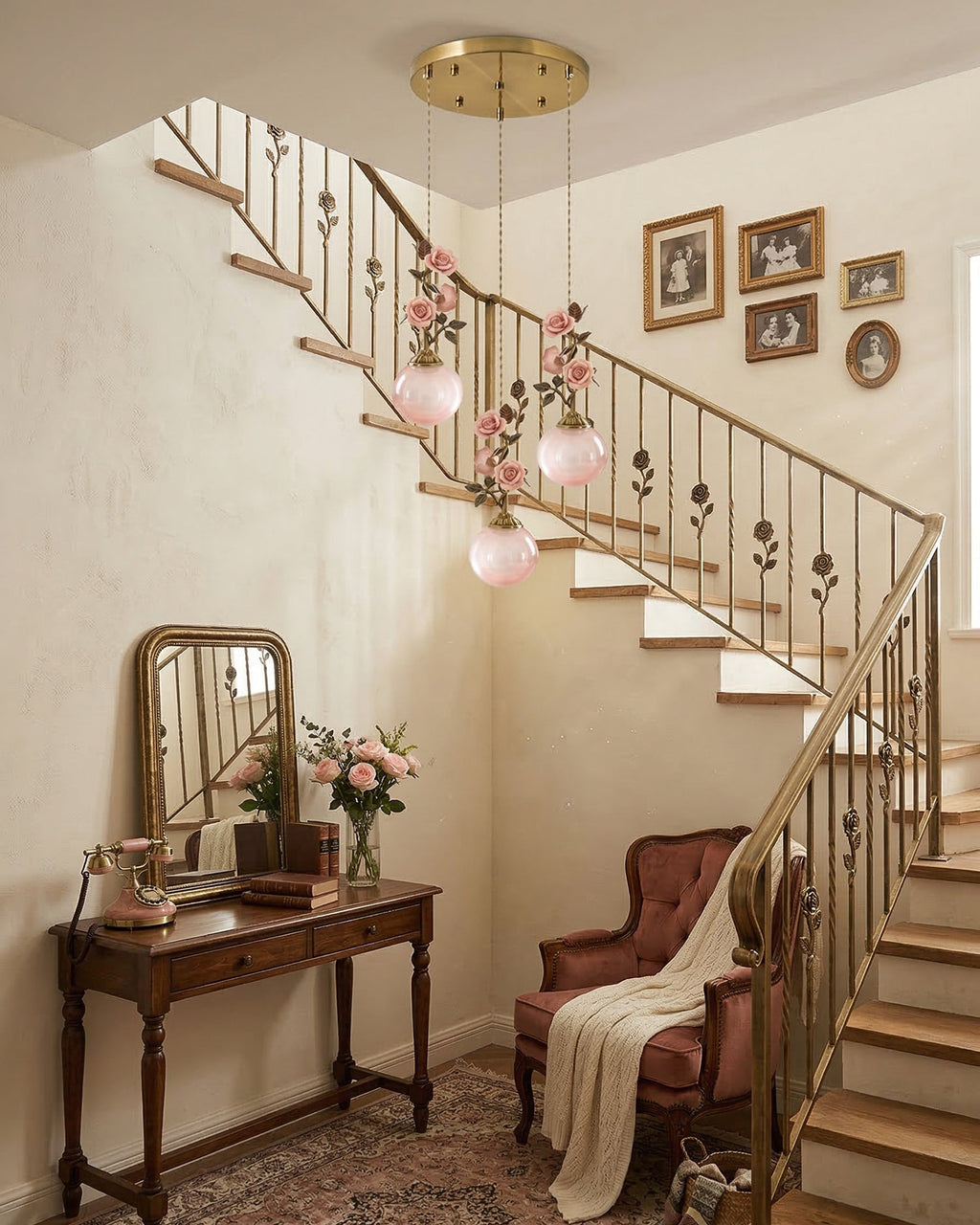 Bellarose Glass Chandelier — product view 5