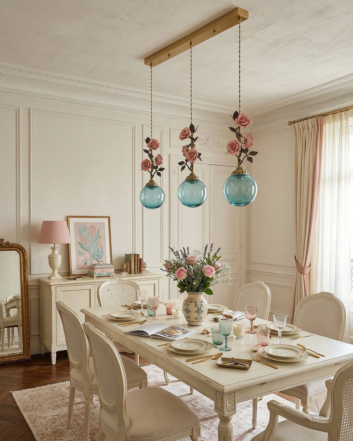 Bellarose Glass Chandelier — product view 6