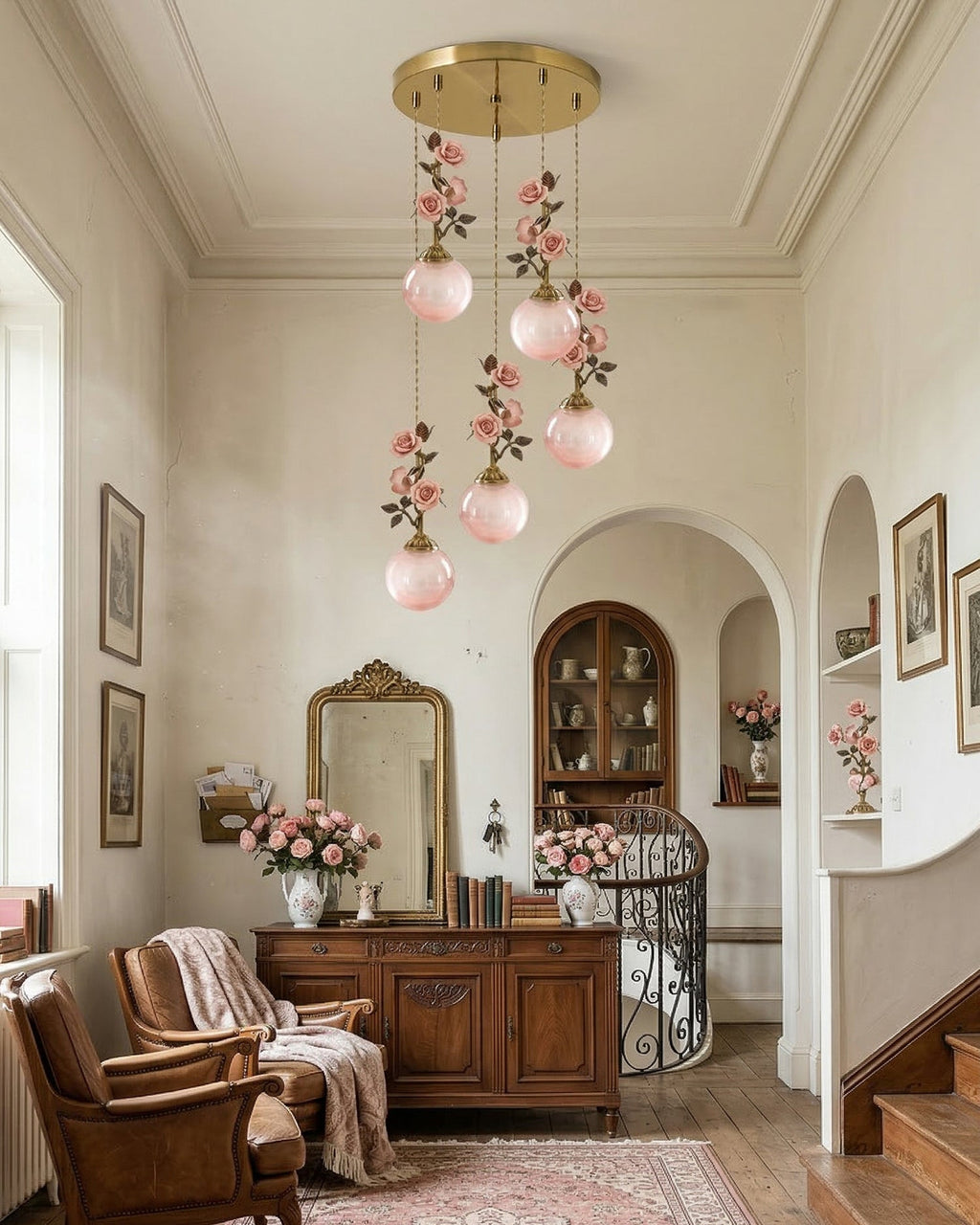 Bellarose Glass Chandelier — product view 7