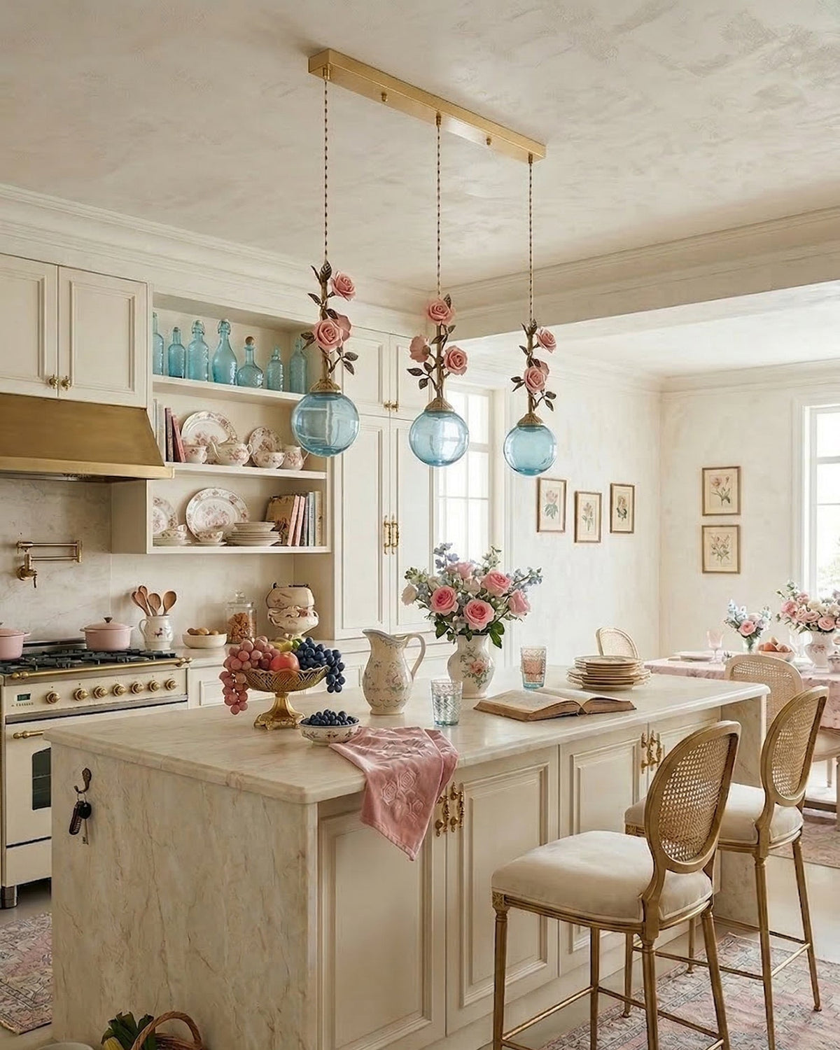 Bellarose Glass Chandelier — product view 8