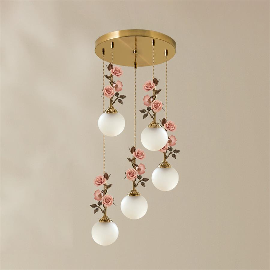 Bellarose Glass Chandelier — product view 17