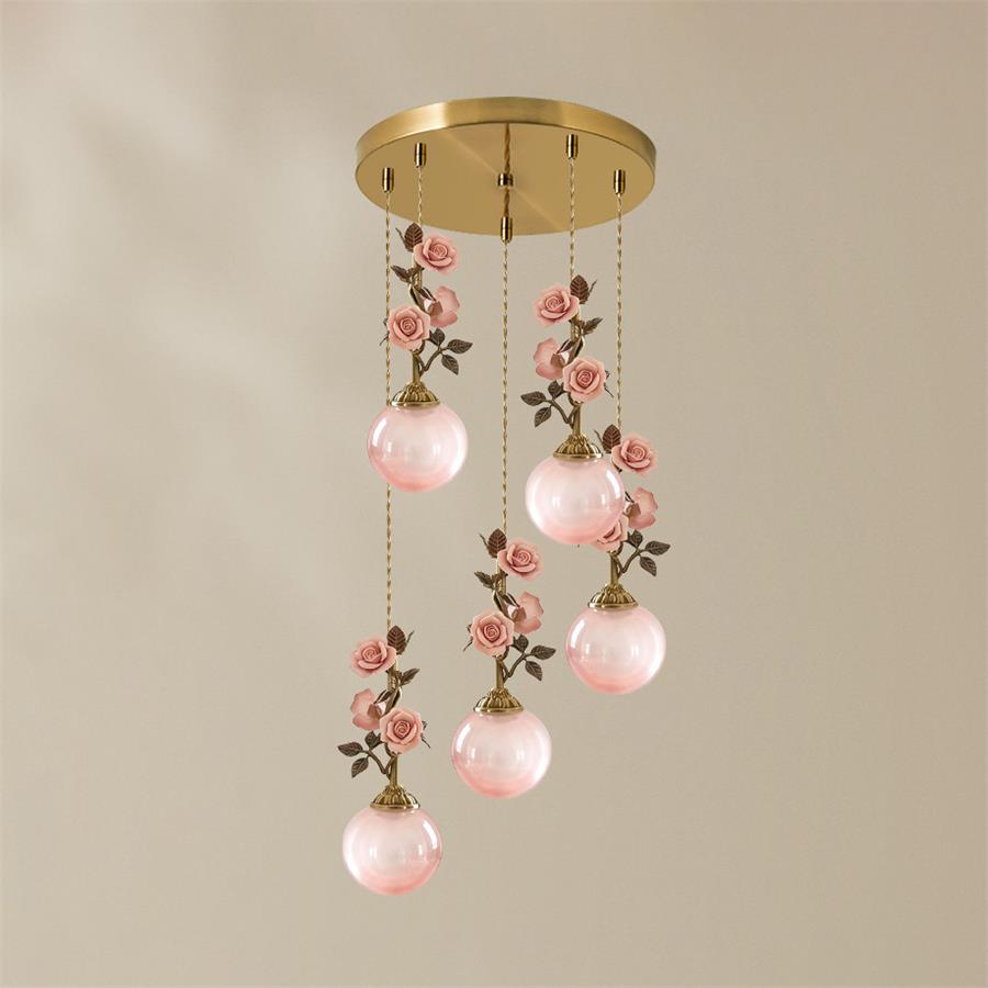 Bellarose Glass Chandelier — product view 18
