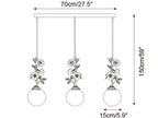 Bellarose Glass Chandelier — product detail 24