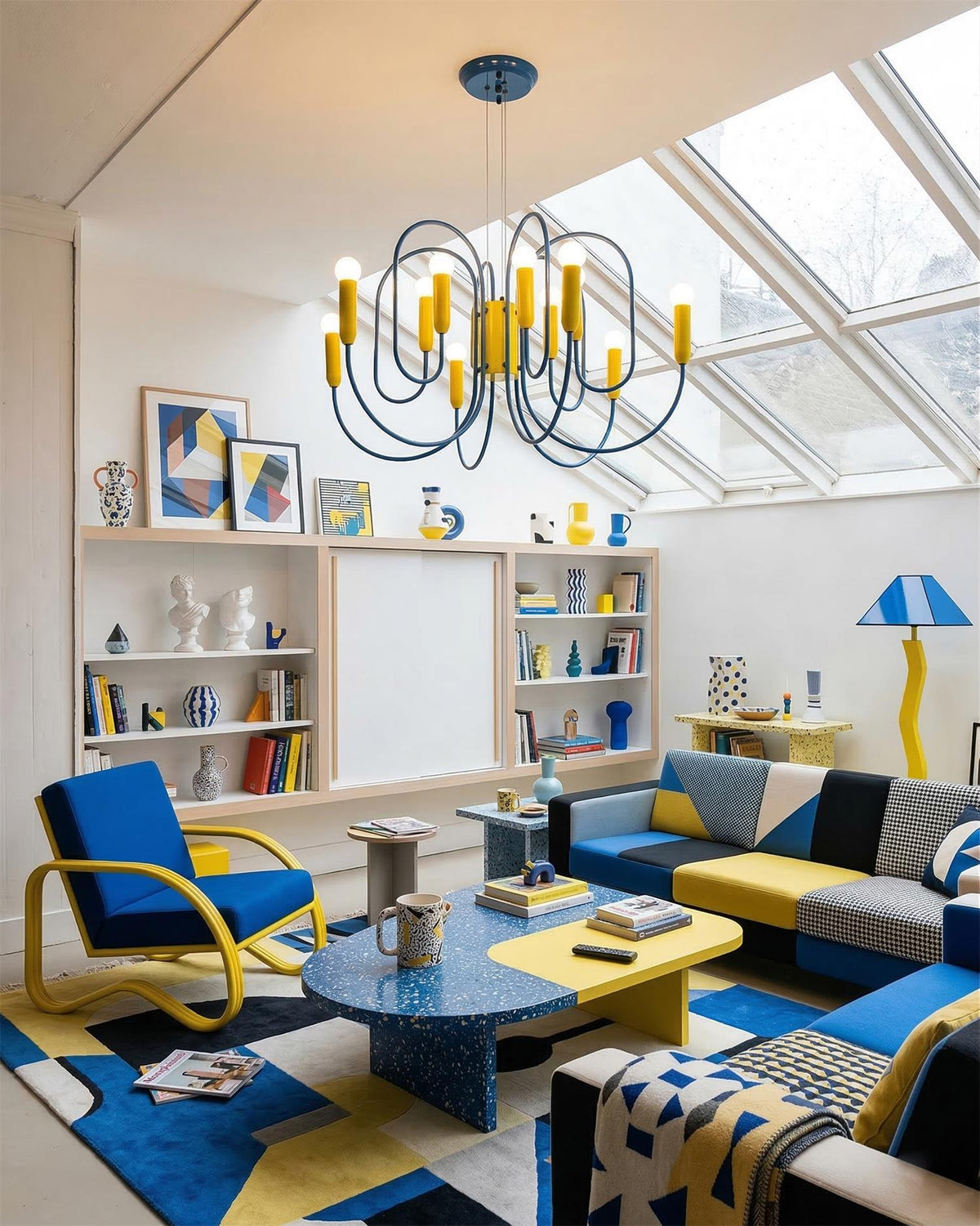 Solvico Metal Chandelier — product view 4