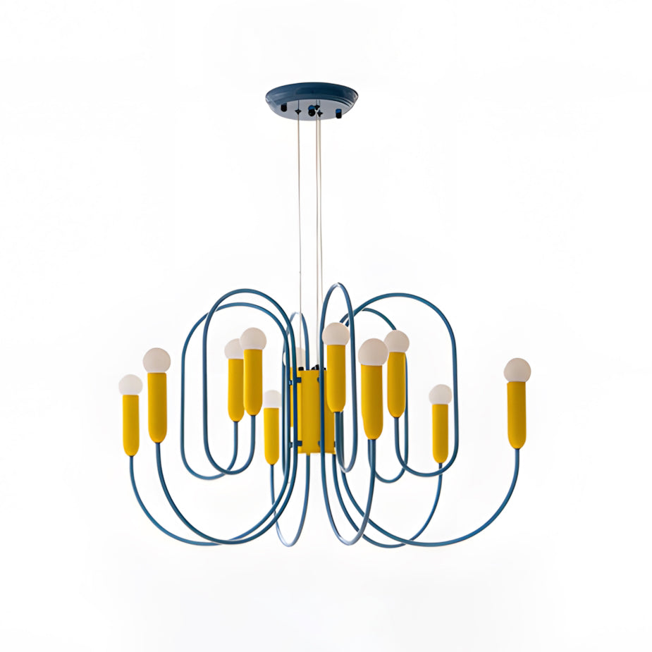 Solvico Metal Chandelier — product view 10