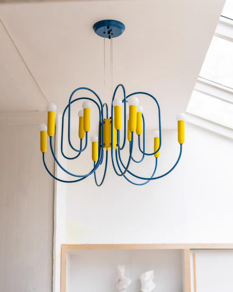 Solvico Metal Chandelier — product view 15