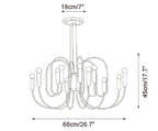 Solvico Metal Chandelier — product detail 16