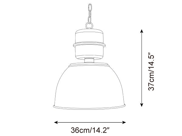 Jielde Dante Metal Pendant Lamp — product detail 23
