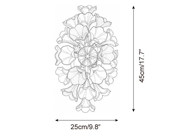 Lumiflora Glass Wall Lamp — product detail 9