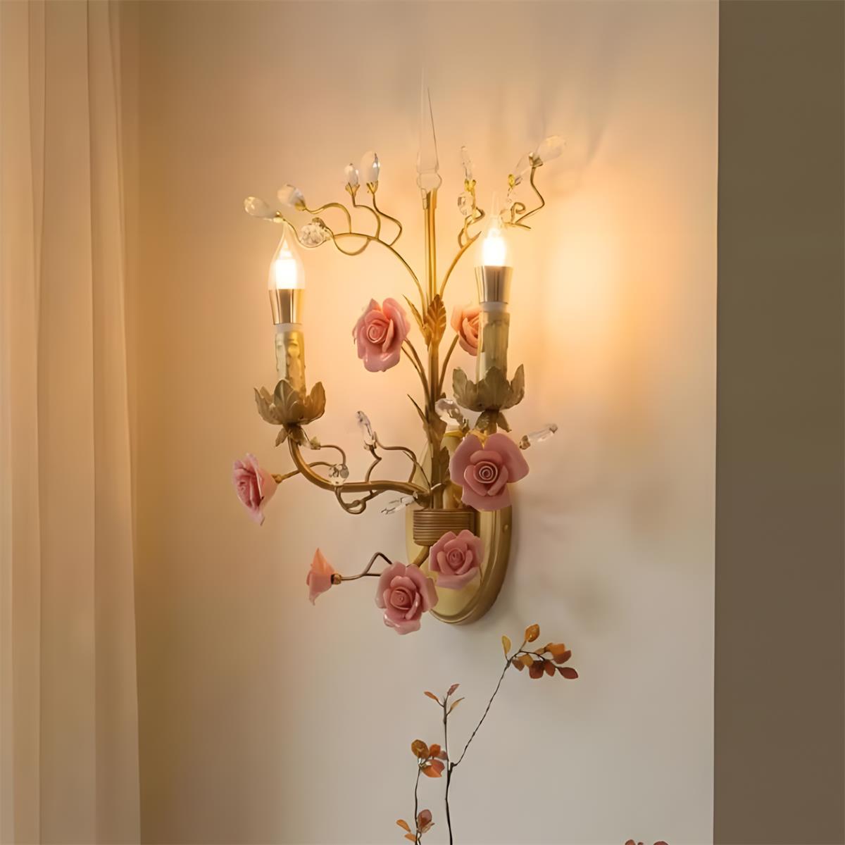 Aureflora Metal Wall Lamp — product view 3