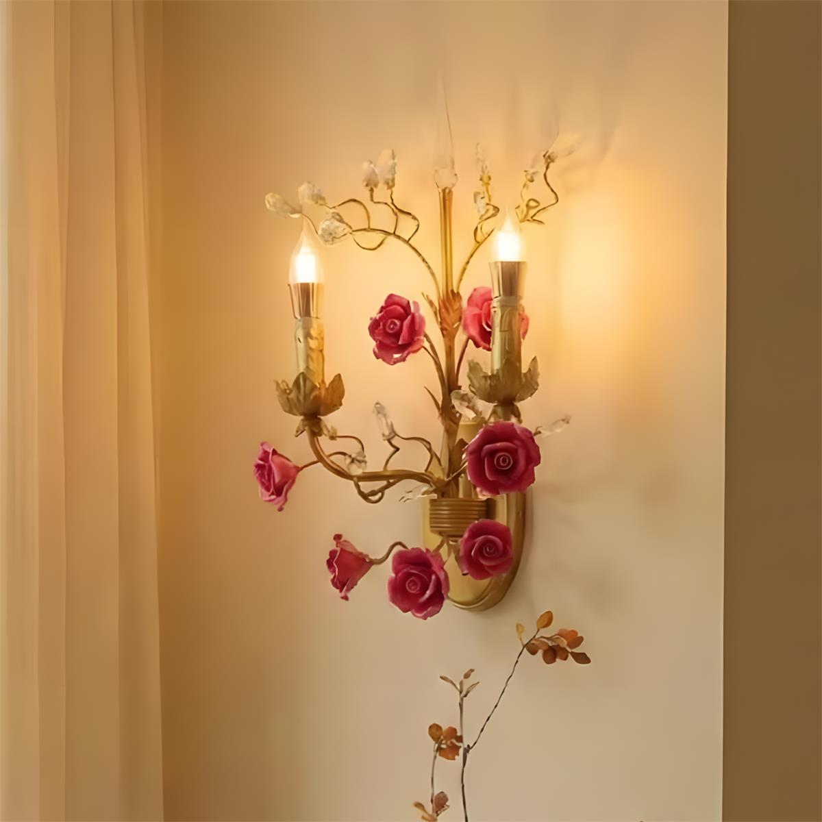 Aureflora Metal Wall Lamp — product view 4
